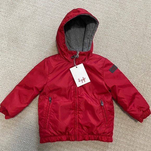 NWT! IL Gufo reversible baby jacket. 12 m - Picture 1 of 5